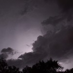 Nighttime Thundershower